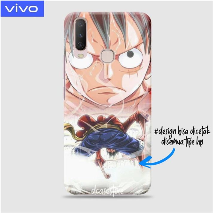 One Piece Luffy 2 casing HP VIVO Y17 Y15 Y91c Y35 Pro case