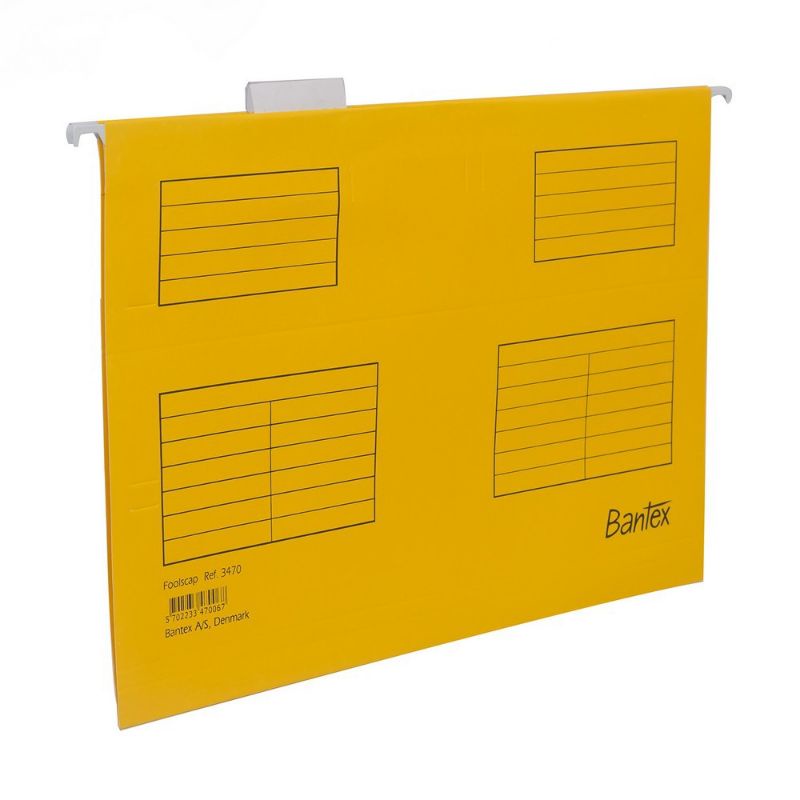 

Suspension file (Hang map) Folio Bantex Yellow