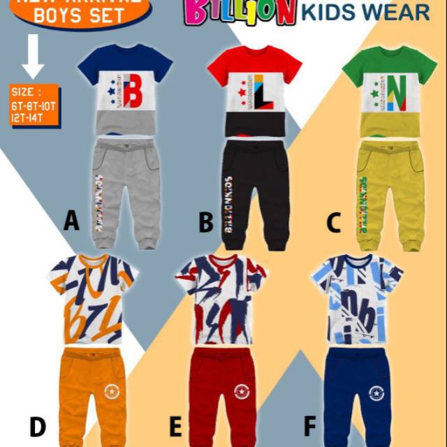 Billion junior teen(billion kidswear)