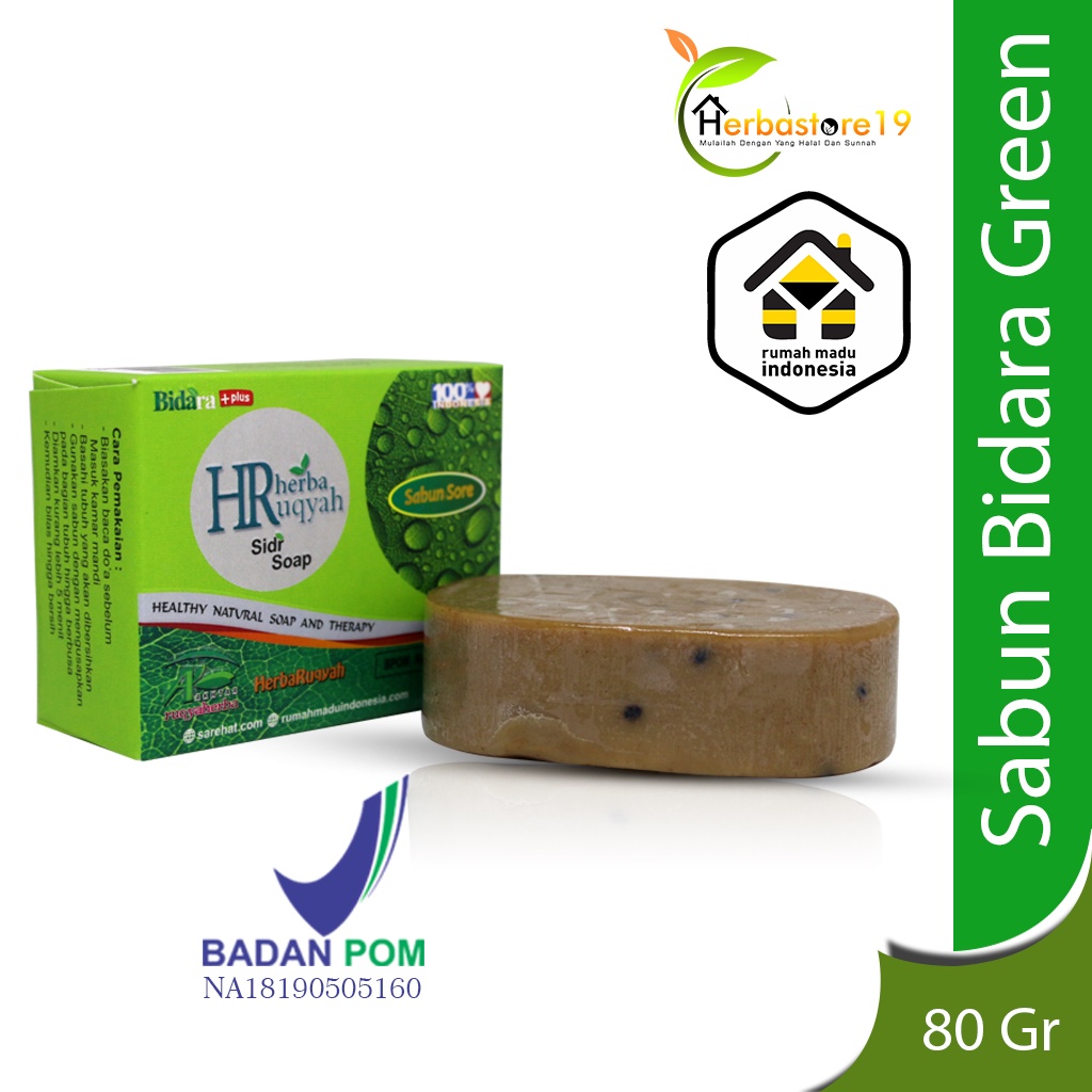 Sabun Bidara Obat Gatal Sabun Mandi Batang Sabun Herbal Sabun Bidara Bpom Sabun Herbal Plus - Herbaruqyah Sidr Soap