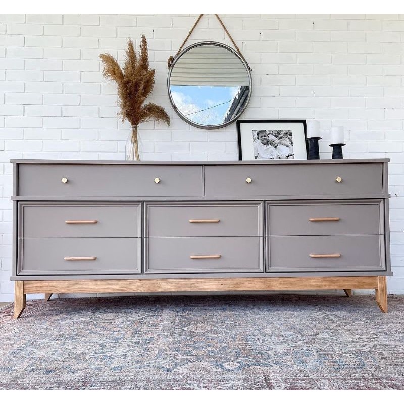 bufet pajangan credenza meja tv minimalis modern