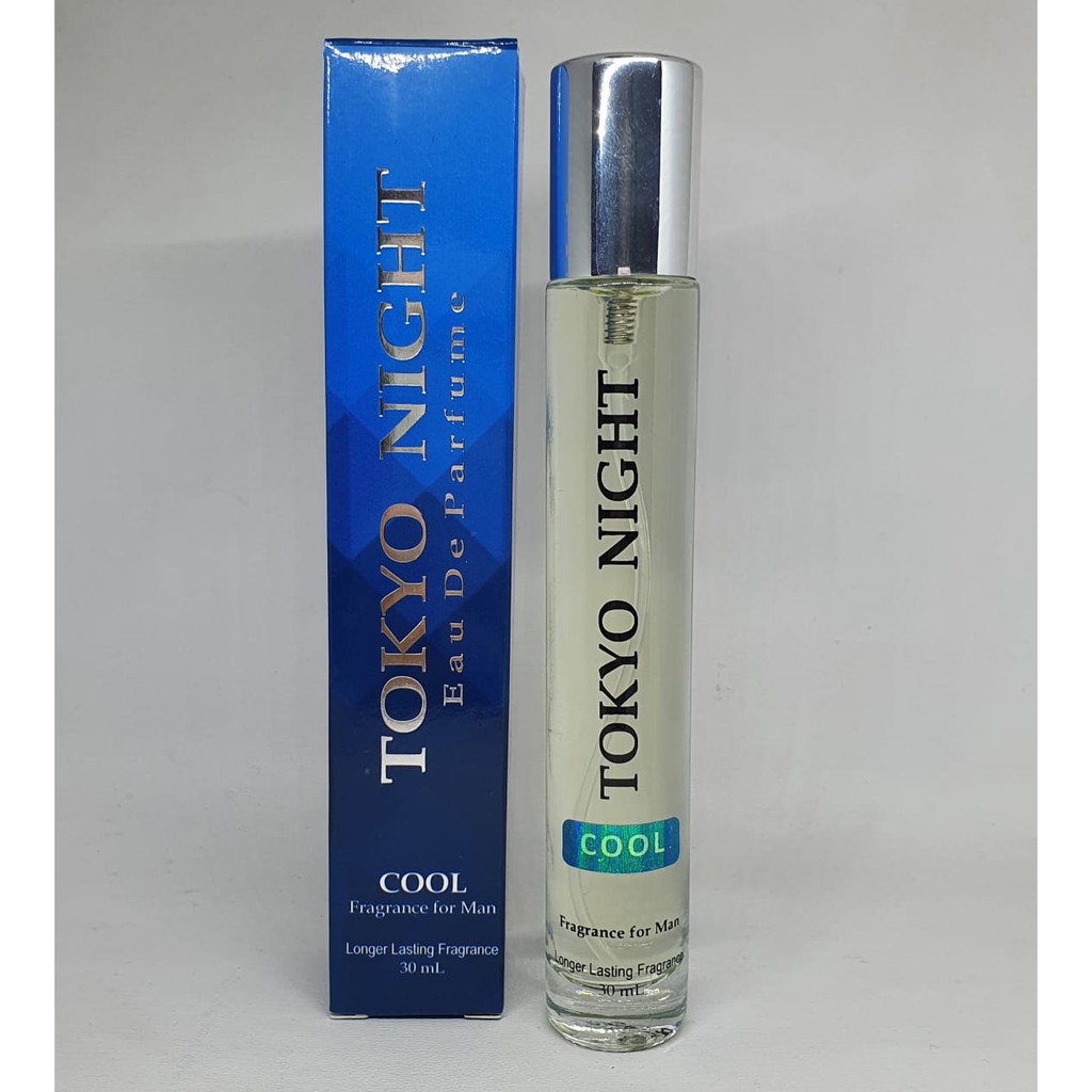 Tokyo Night Eau De Parfum Man 30ml-Cool (Blue)