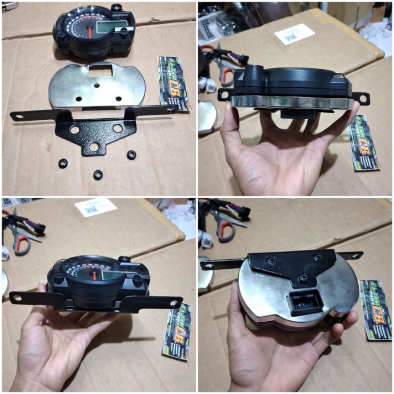 cover dudukan pangkon sepido spedo koso rx2n krom set pangkon plat besi