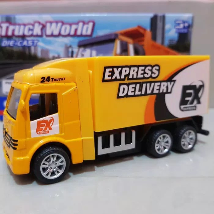 Diecast Mobil Expedisi Antar Paket Barang Diecast Truk Diecast Mobil Expedisi Antar Paket Barang Diecast Truk