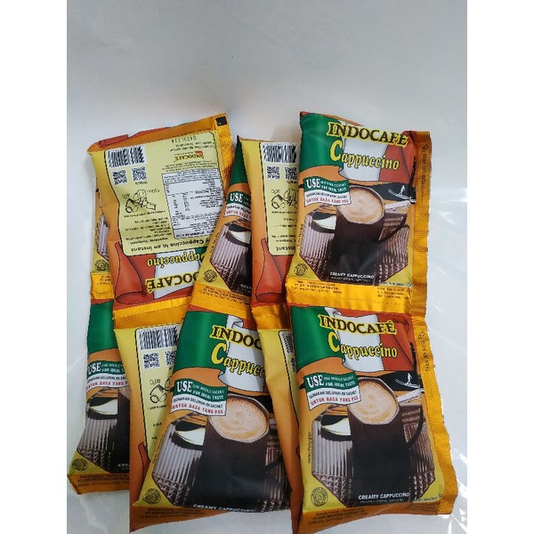 

Indocafe Cappucino 1renteng isi 10sachet @25gr