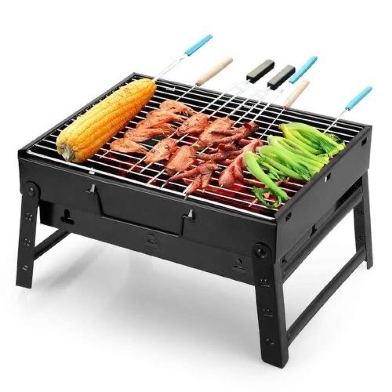 grill pan portable / bbq grill pan / alat panggang