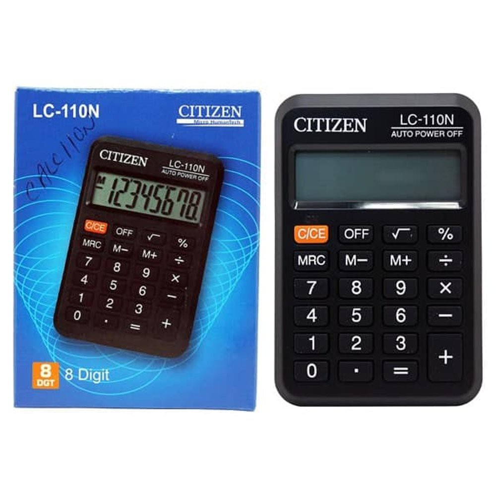 

Kalkulator Saku Citizen LC-110N