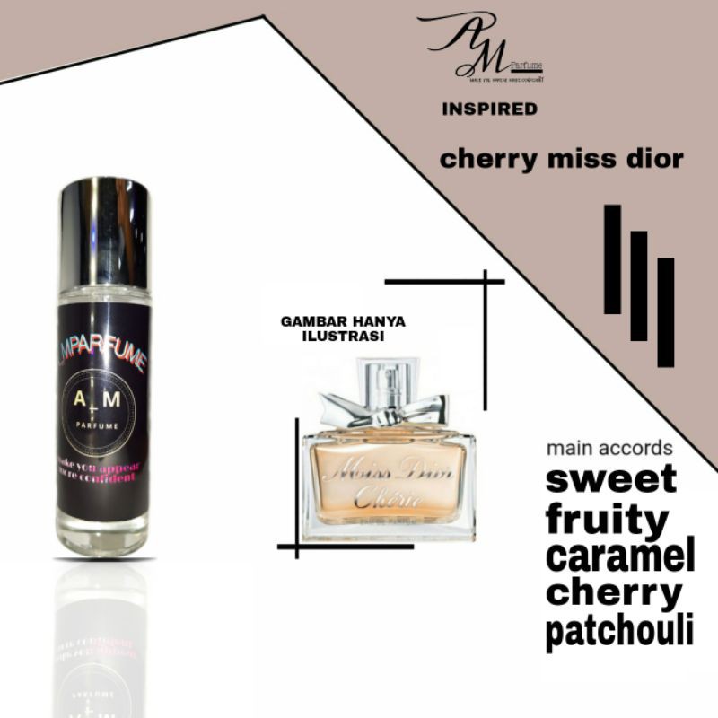 PARFUM REFILL BERKWALITAS // MISS DIOR CHERIE // BOTOL 35ML