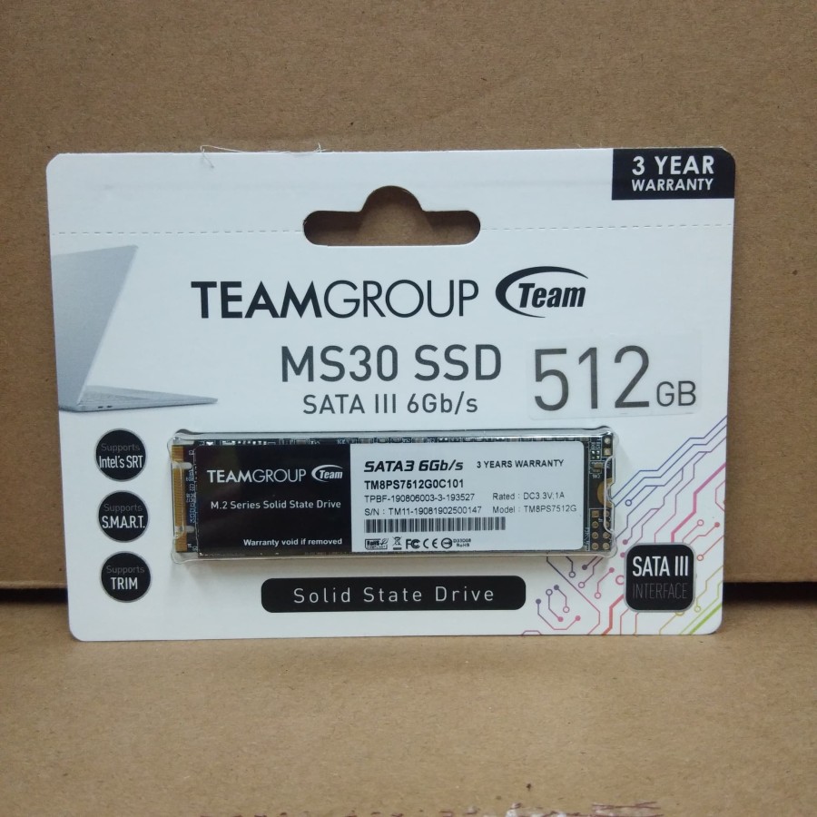 SSD 512GB TEAMGROP Team Group MS30 M.2 SATA3