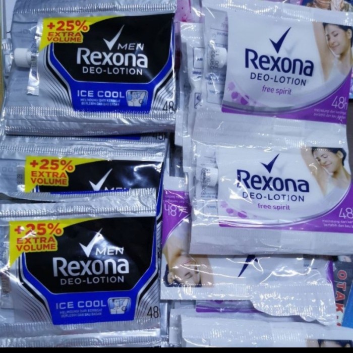 GHM REXONA 9 G ( GIRL WOMEN ) DEO LOTION SACHET KEMASAN TRAVEL EKONOMIS