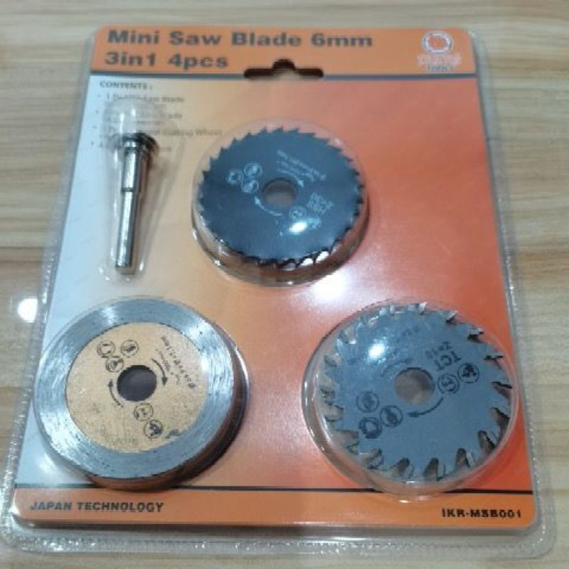 mini saw blade 4pcs ikura / mini saw 3 in 1 ikura