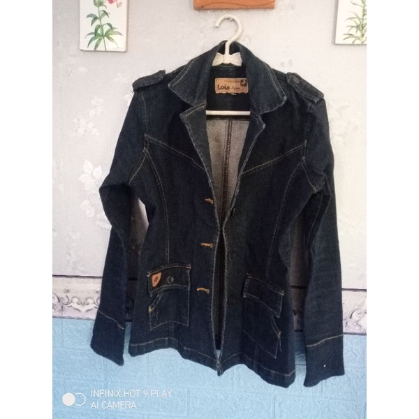 PL Jaket Jeans Merek Lois