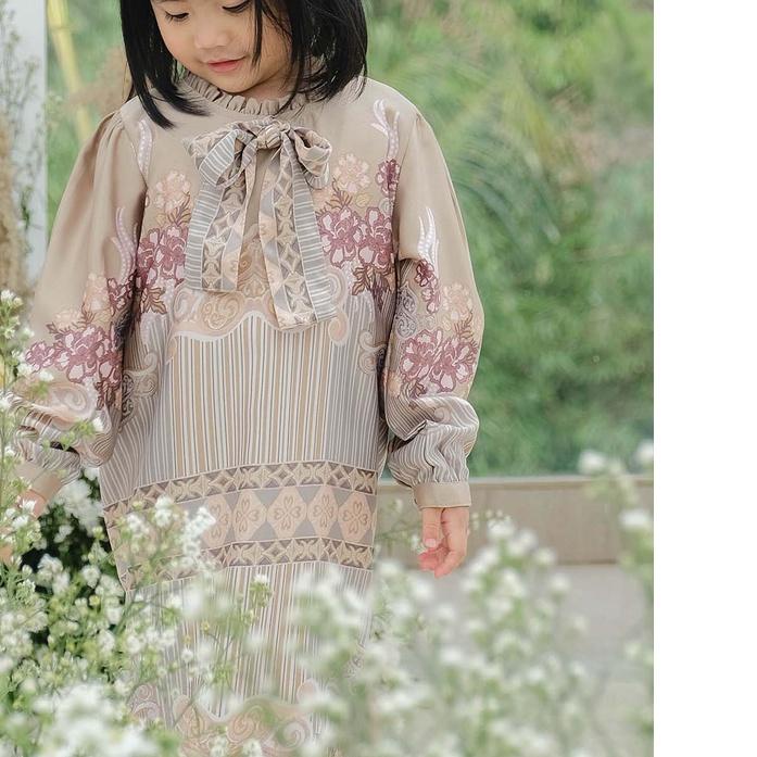 ❁ Mayoutfit Zatif Family Set Glamourgold | Sarimbit Lebaran Gamis Koko ✭