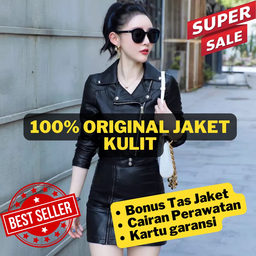 Jaket kulit wanita jaket kulit murah jaket motor wanita jaket kulit cewek jas kulit wanita jaket kul