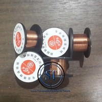 Kawat / Kabel Jumper Email 0.1mm Penyambung jalur Putus Transformer Motor Dinamon tipis Tembaga 0,1mm