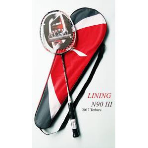 RAKET LINING N90 III PUTIH 2017 BADMINTON BULUTANGKIS SMASH KUAT