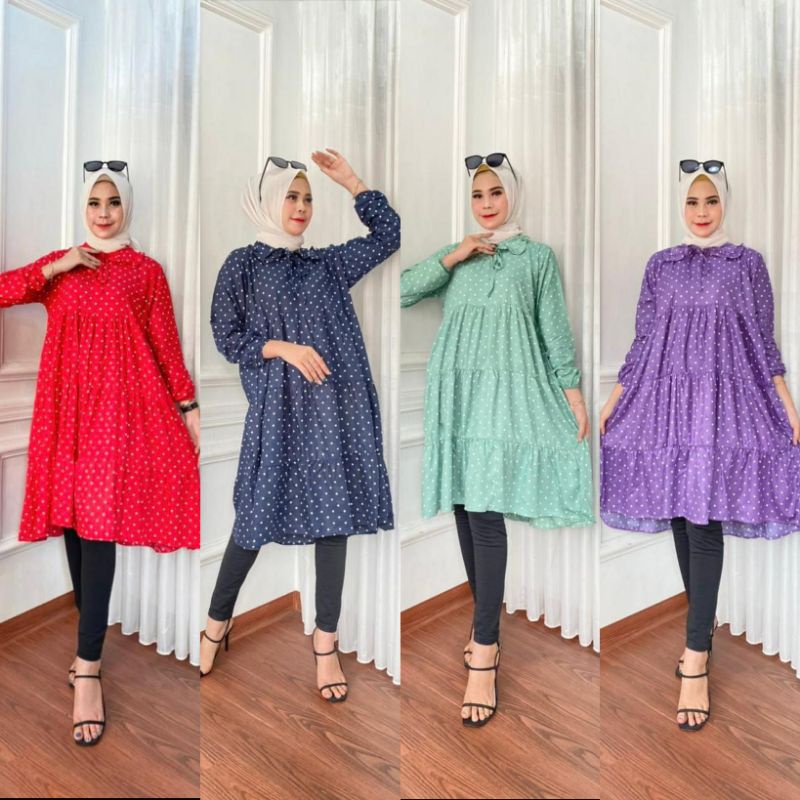 TUNIK RAYON PREMIUM ADEM HALUS BEST SELLER