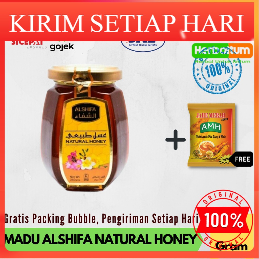 

Madu Al-shifa 250gr Natural Honey Manis Berkualitas