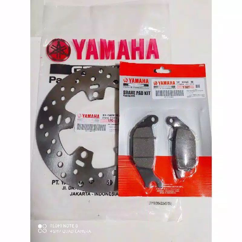 PIRINGAN CAKRAM SET DISPAD BELAKANG YAMAHA VIXION NEW 1PA