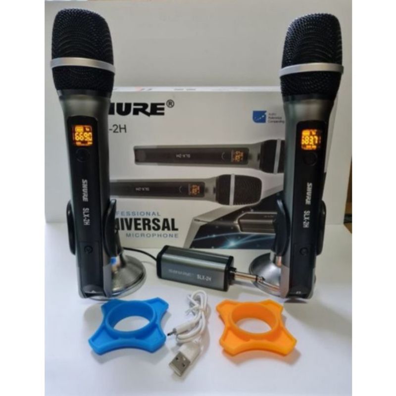 Mic wireless Shure SLX-2H Microphone SLX 2H mik murah