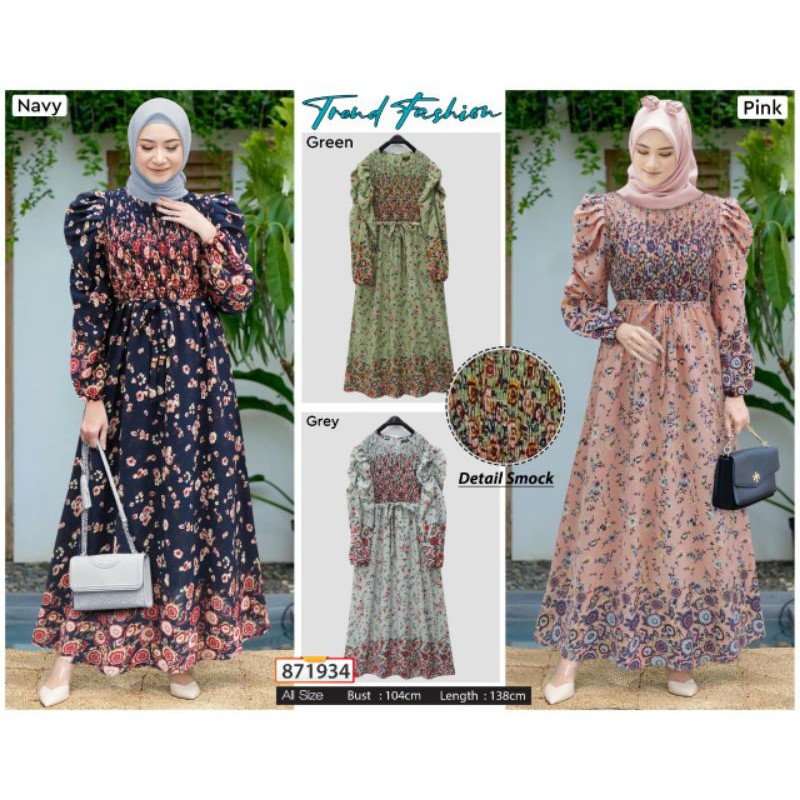Extu 871934 maxi balon motif ( smoke dada) rizka
