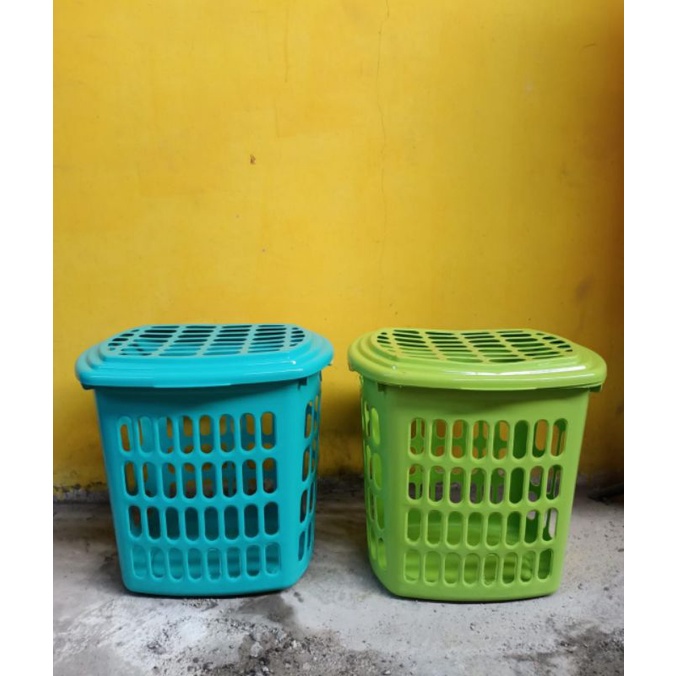 Keranjang Laundry Tutup
