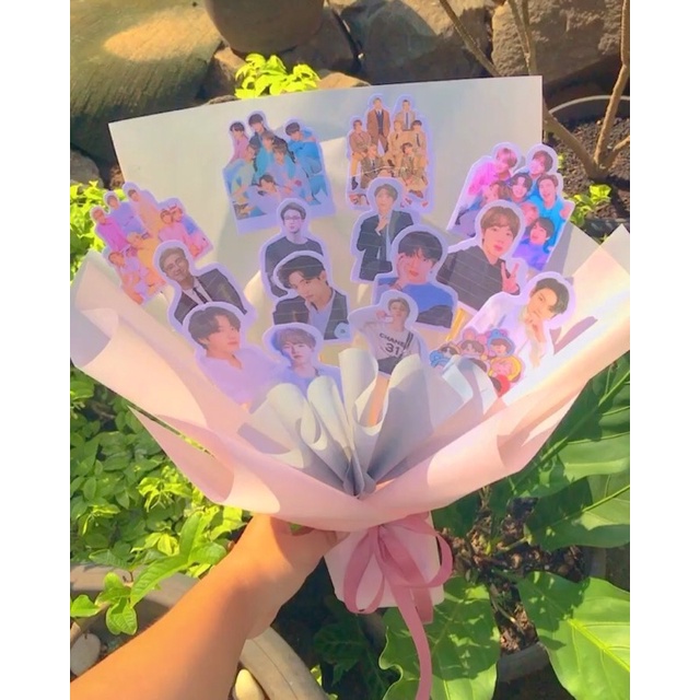 Photo bouquet| buket photo| Birthday gift| kado wisuda| foto bts | hadiah pacar
