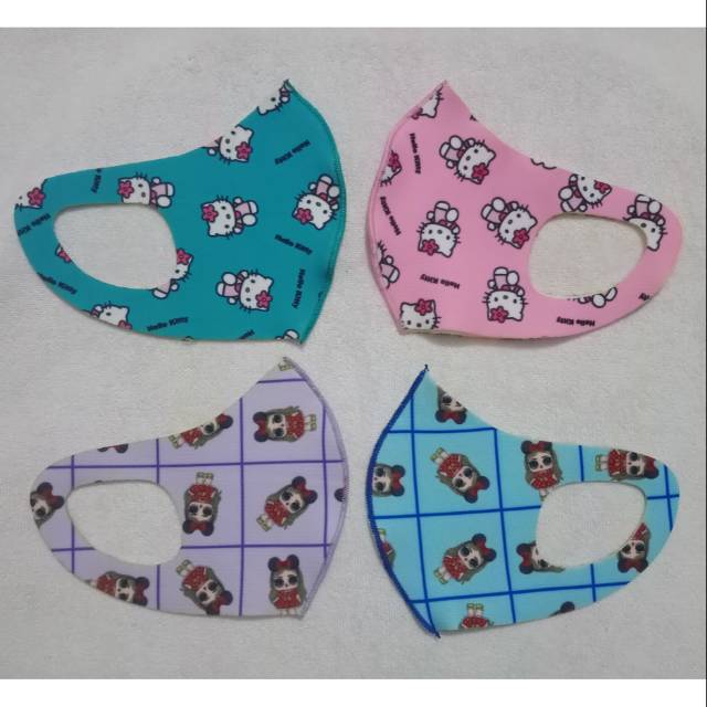 MASKER ANAK KAIN SCUBA BAHAN PREMIUM KUALITAS BAGUS