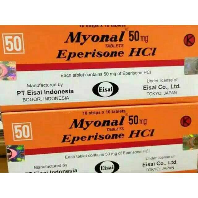 Myonal 50 mg untuk apa