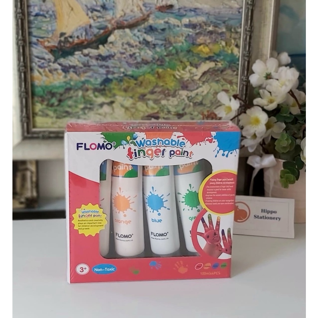 

FLOMO FINGER PAINT REGULAR COLORS SET
