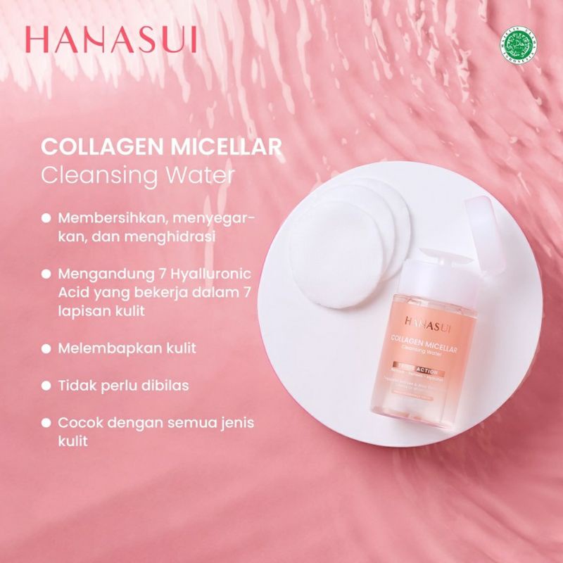 Hanasui Collagen Micellar Cleansing Water