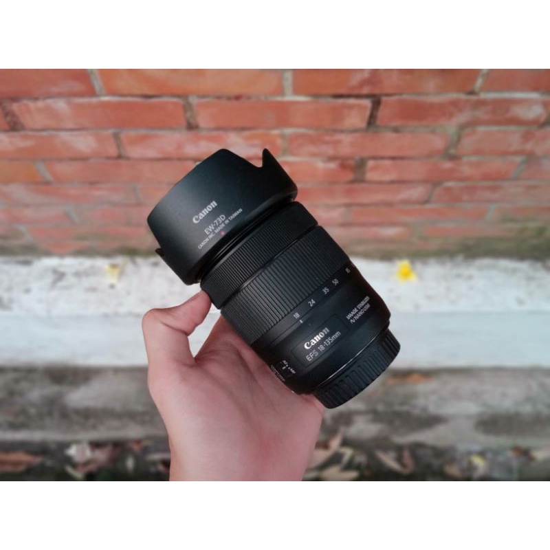 LENSA TELE CANON 18-135MM IS NANO USM MULUS ADA BONUSNYA