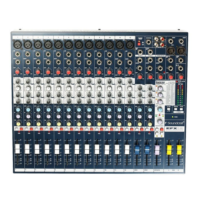 Mixer Soundcraft EFX 12 Soundcraft EFX12 original GARANSI RESMI