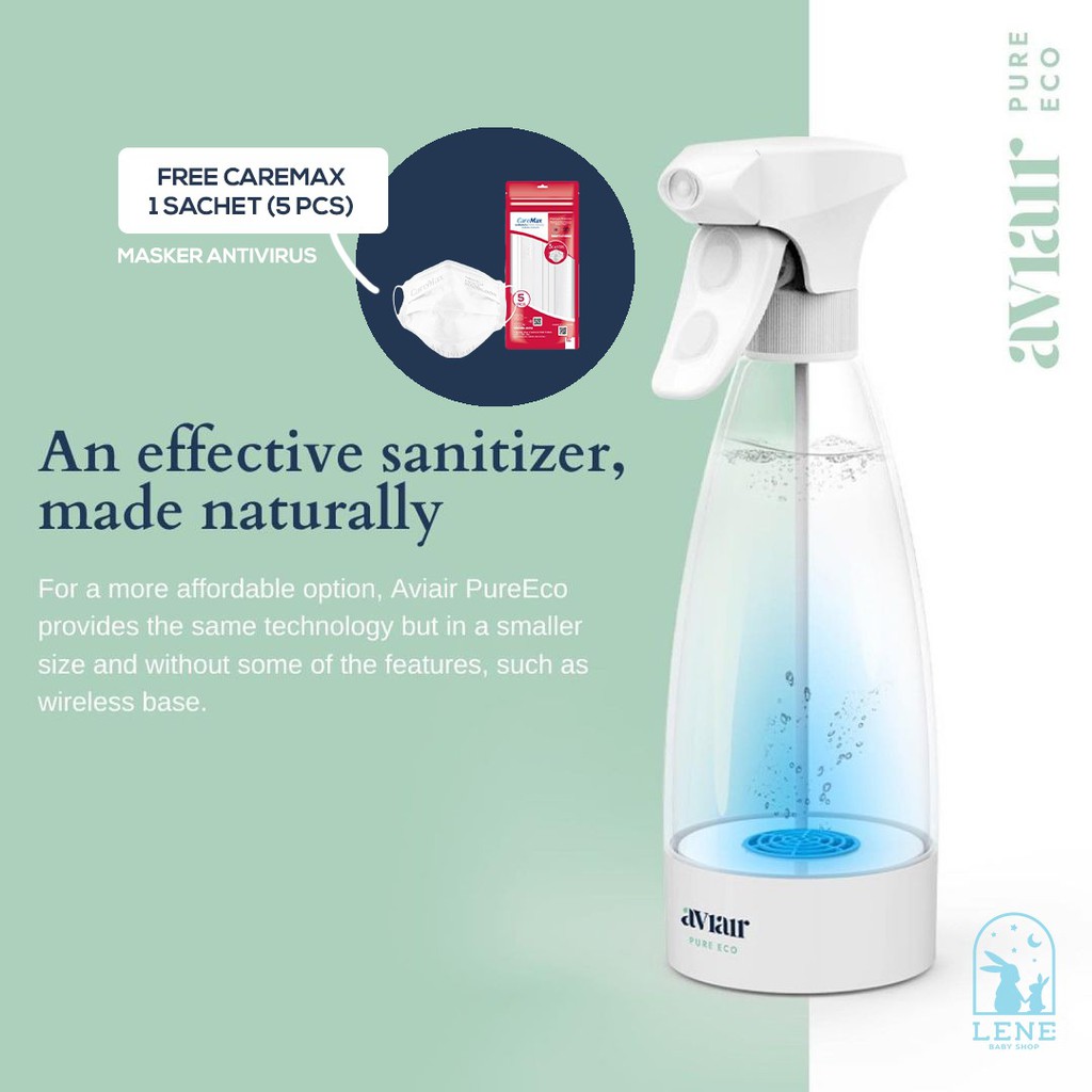 [PROMO Caremax Masker) Aviair Pure Eco Disinfectant Sanitizer Spray