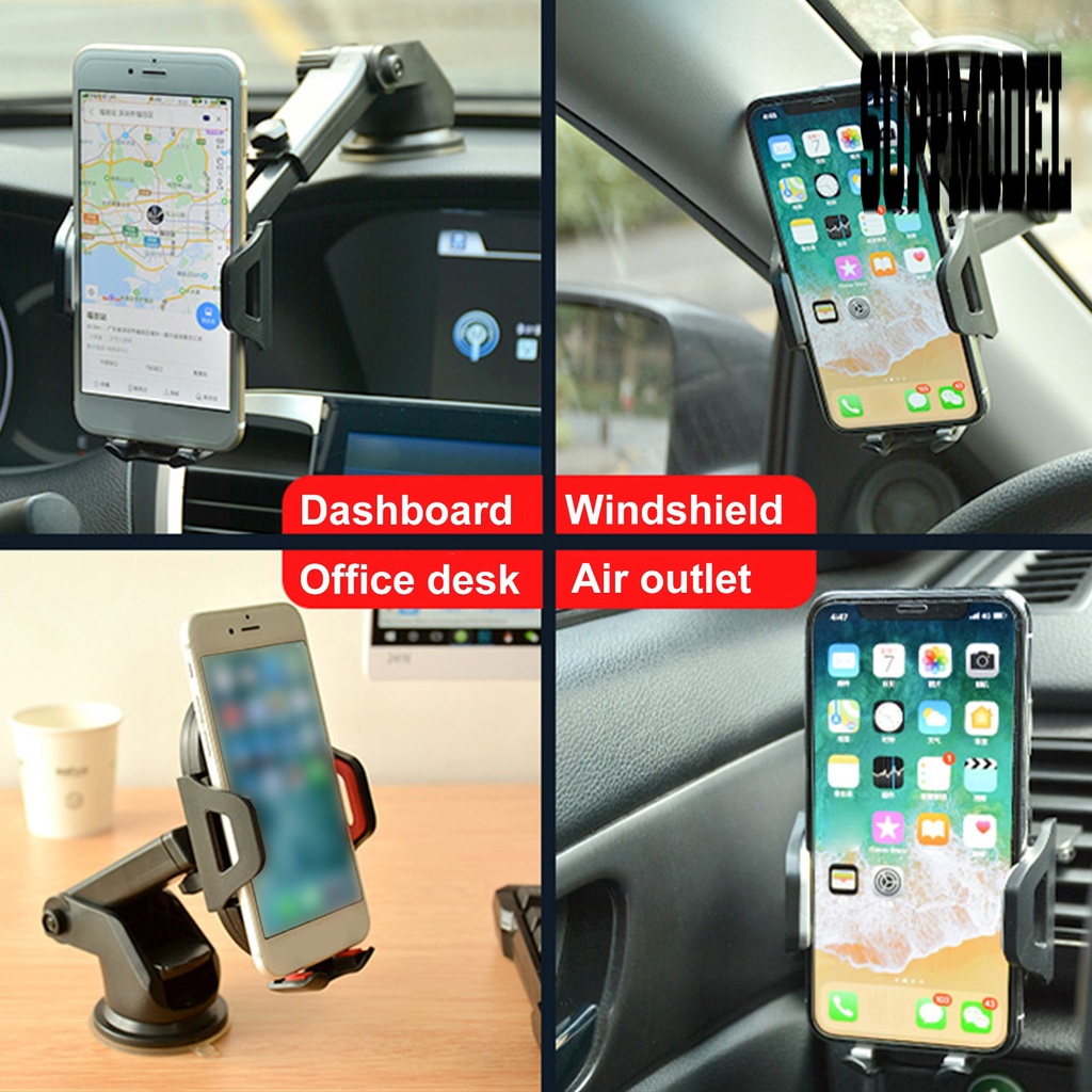 Holder Hp Universal Bisa Berputar 360 Derajat Untuk Dashboard Mobil