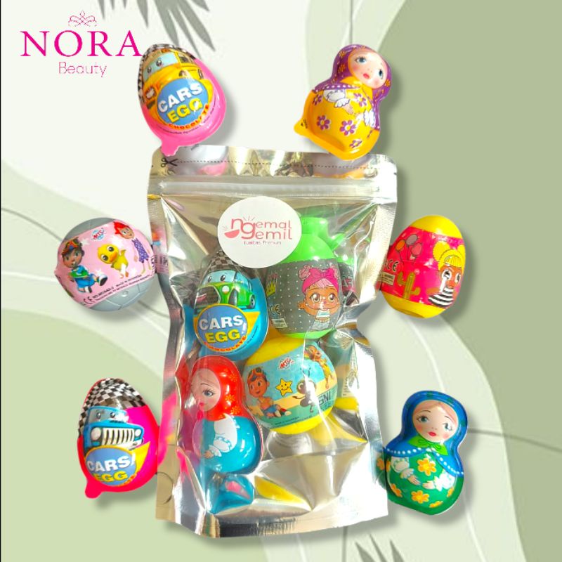 

Cemilan Cokelat Egg & Surprise Egg (Harga Perbungkus)