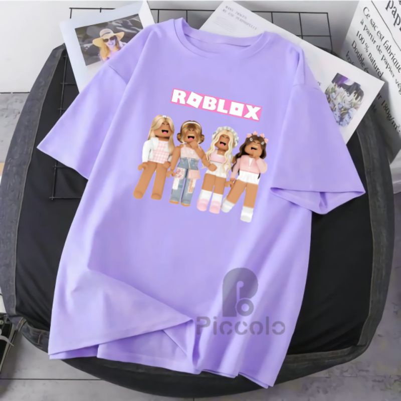 baju kaos anak roblox /kaos premium anak (free nama)