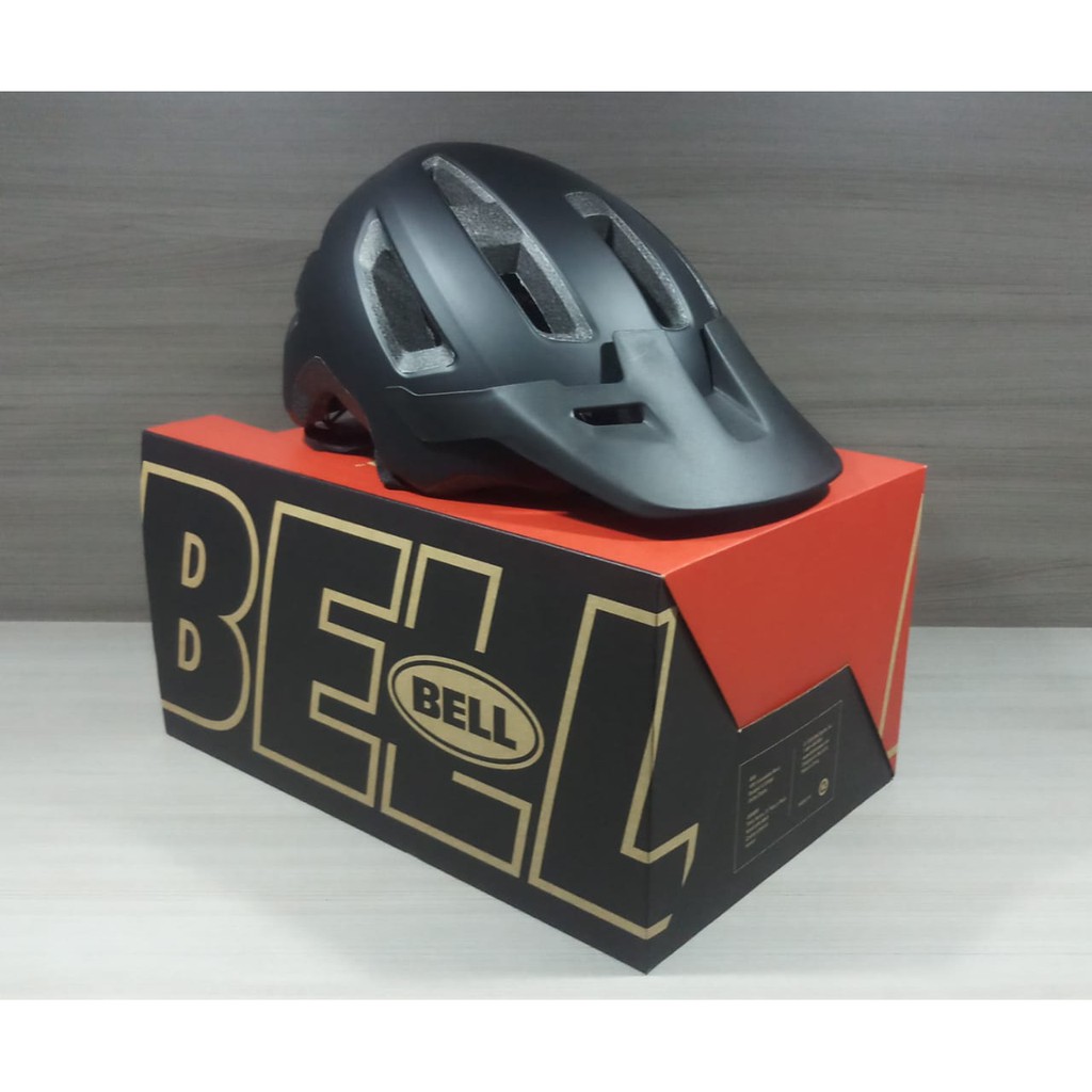 HELM SEPEDA BELL NOMAD BLACK GREY
