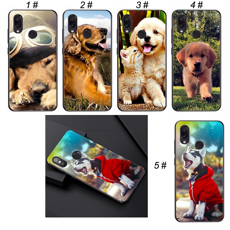 Casing Soft Case Motif Anjing Emas Untuk Xiaomi Mi 9 Se F1 Redmi