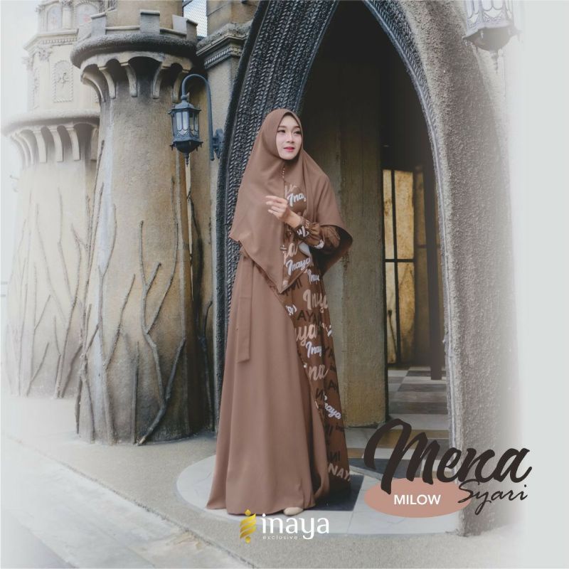 Gamis MENA SYAR'I By INAYA Terbaru/ PO