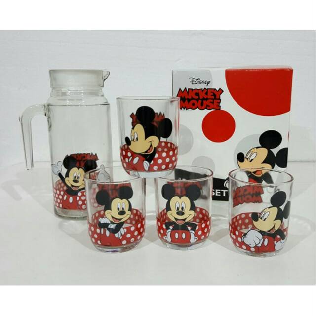 Briliant Disney New Mickey Mouse Drink Set
