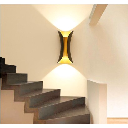 LAMPU DINDING GOLD MODERN / LAMPU DINDING LED / DINDING LED MINIMALIS / LAMPU TANGGA