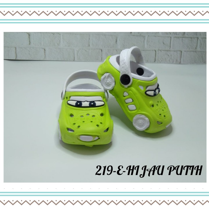 SANDAL DULUX ANAK BALITA - ANAK PAUD MOTIF MCQUEEN LUCU CODE 219E 19-24