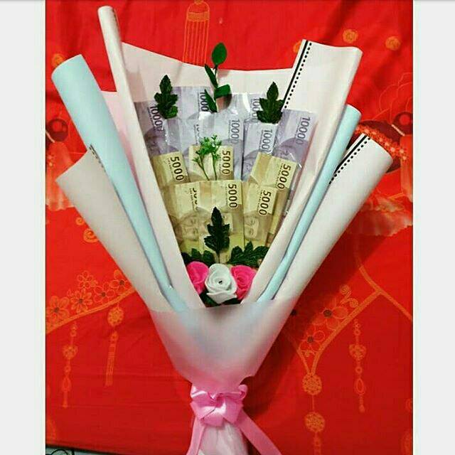 Buket Uang Buket Duit Money Bouquet Shopee Indonesia