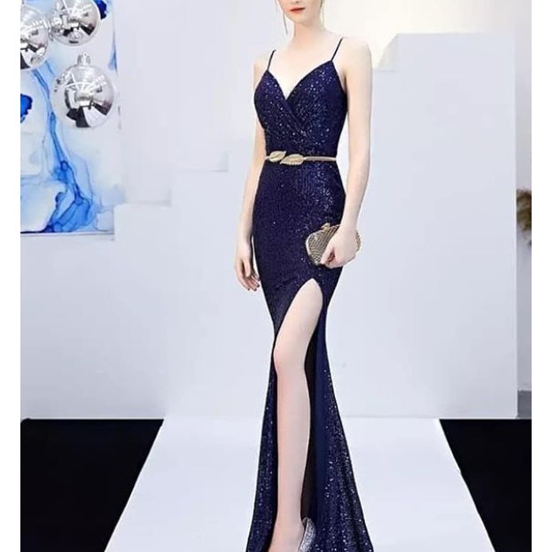 gaun malam mermaid evening dress gaun pesta mermaid