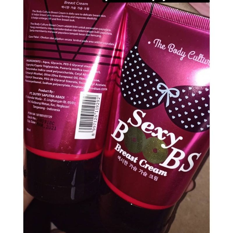 D3W [ORI] SEXY BOOBS THAILAND Pembesar Payudara 2 Minggu Mengencangkan Payudara Expired Lama BPOM