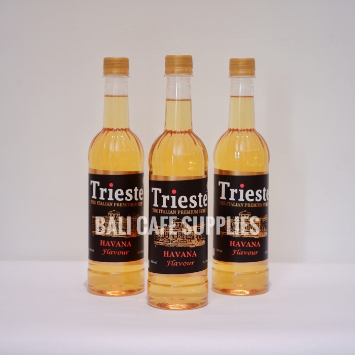 

Trieste Havana Syrup 650ml sirup dengan rasa dan aroma rum