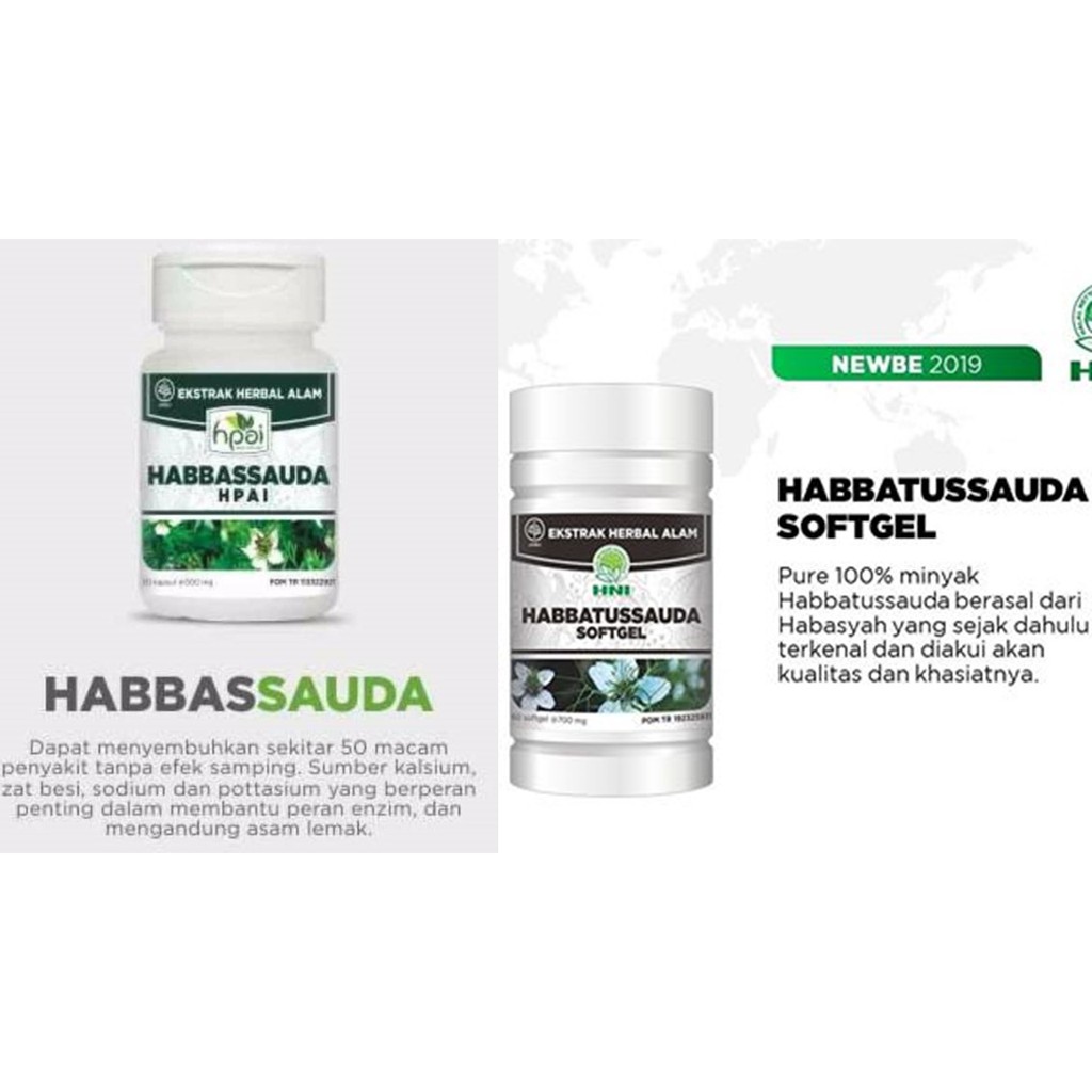 HABBATUSSAUDA HPAI & HABBATUSSAUDA SOFTGEL HPAI