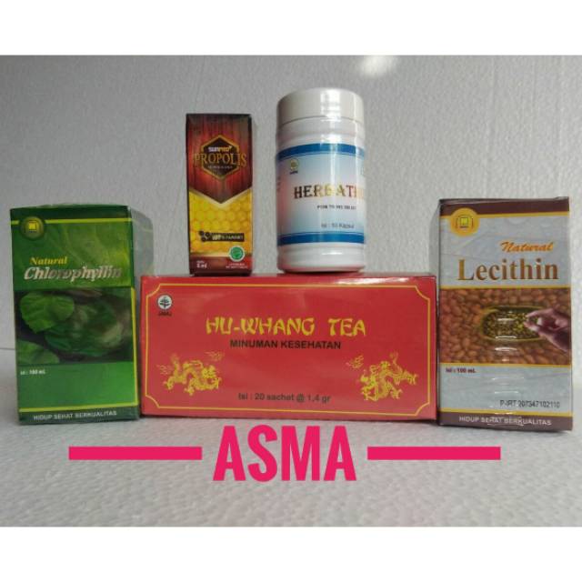 NASA PAKET ASMA/OBAT ASMA/PAKET HERBAL ATASI ASMA