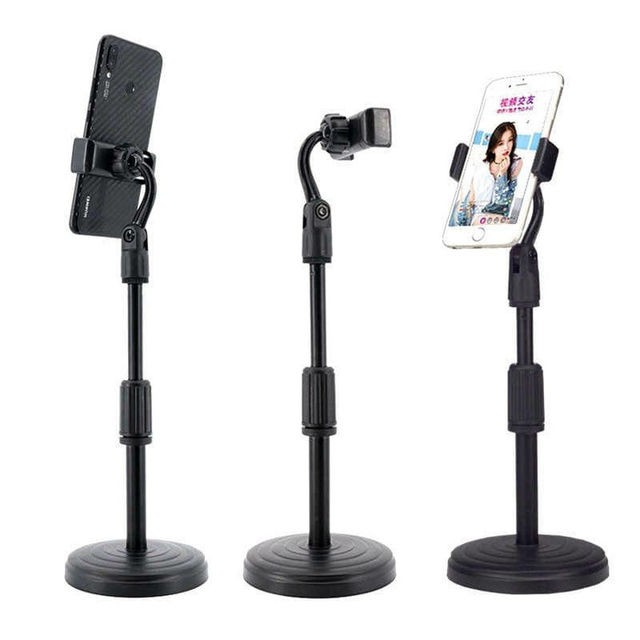 MICROPHONE STANDS LIVE BRODCAST UNIVERSAL ALL TIPE HP FOR ZOOM MEETING / L7